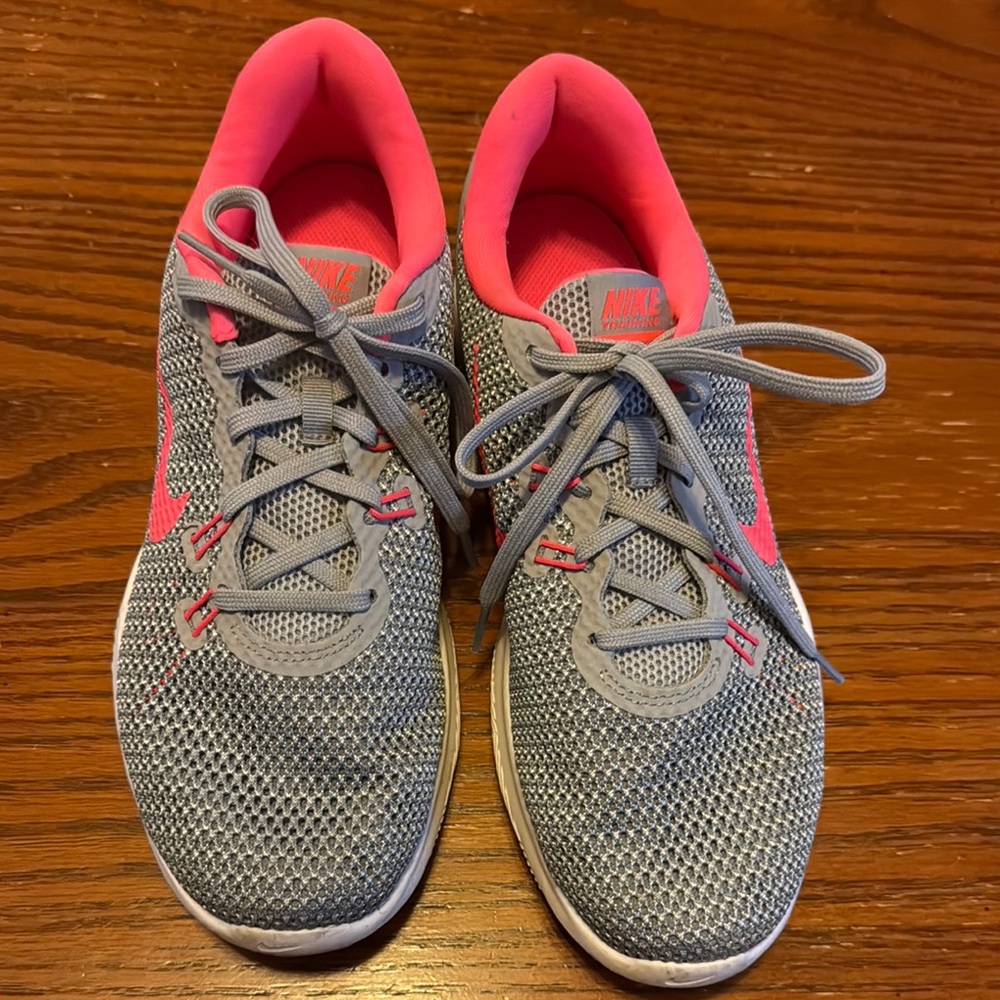 Nike Women’s Gray and Pink Running Shoes